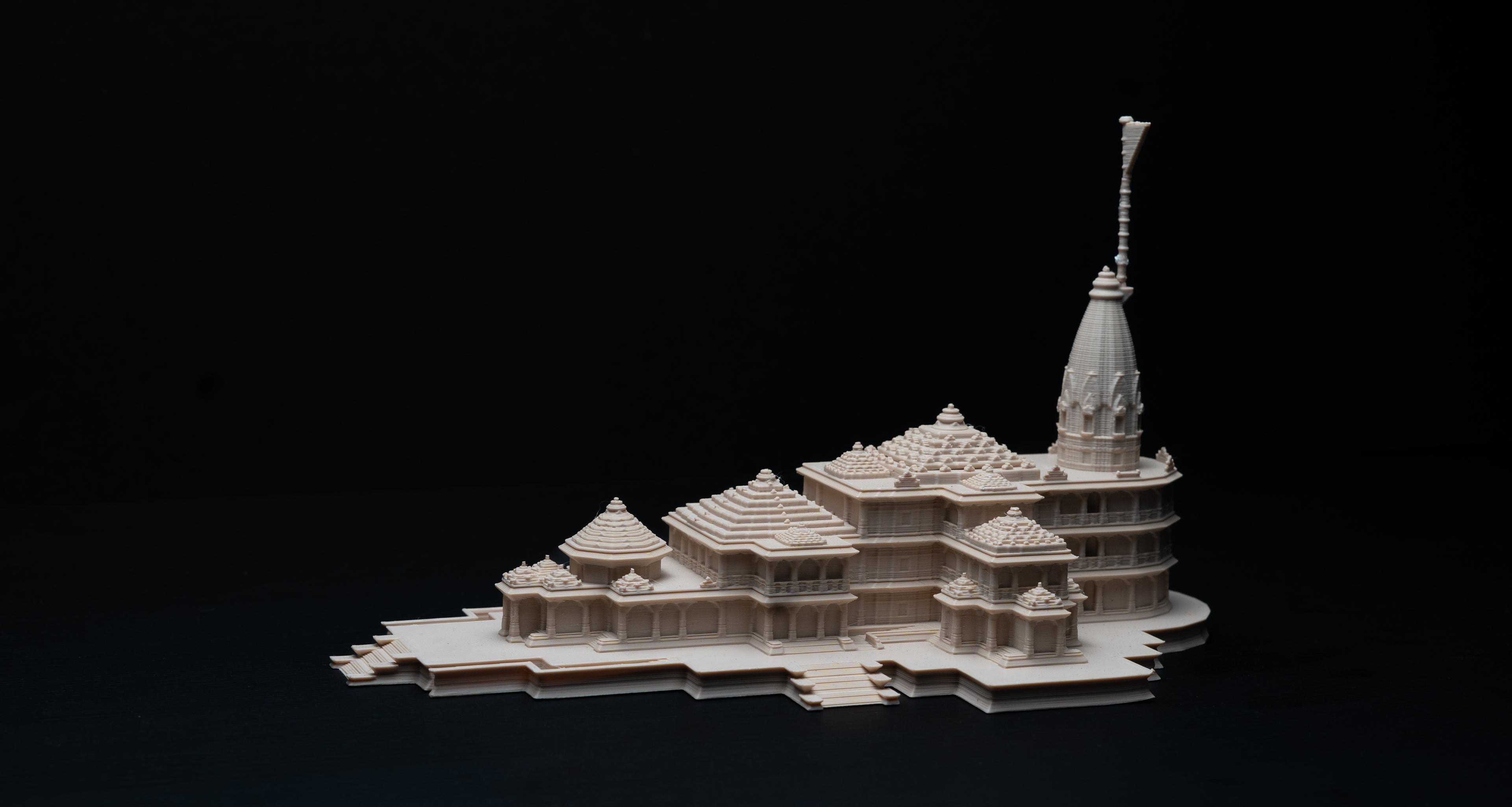 Ayodhya Ram Mandir Miniature – Spiritual Gift & Home Temple Decor