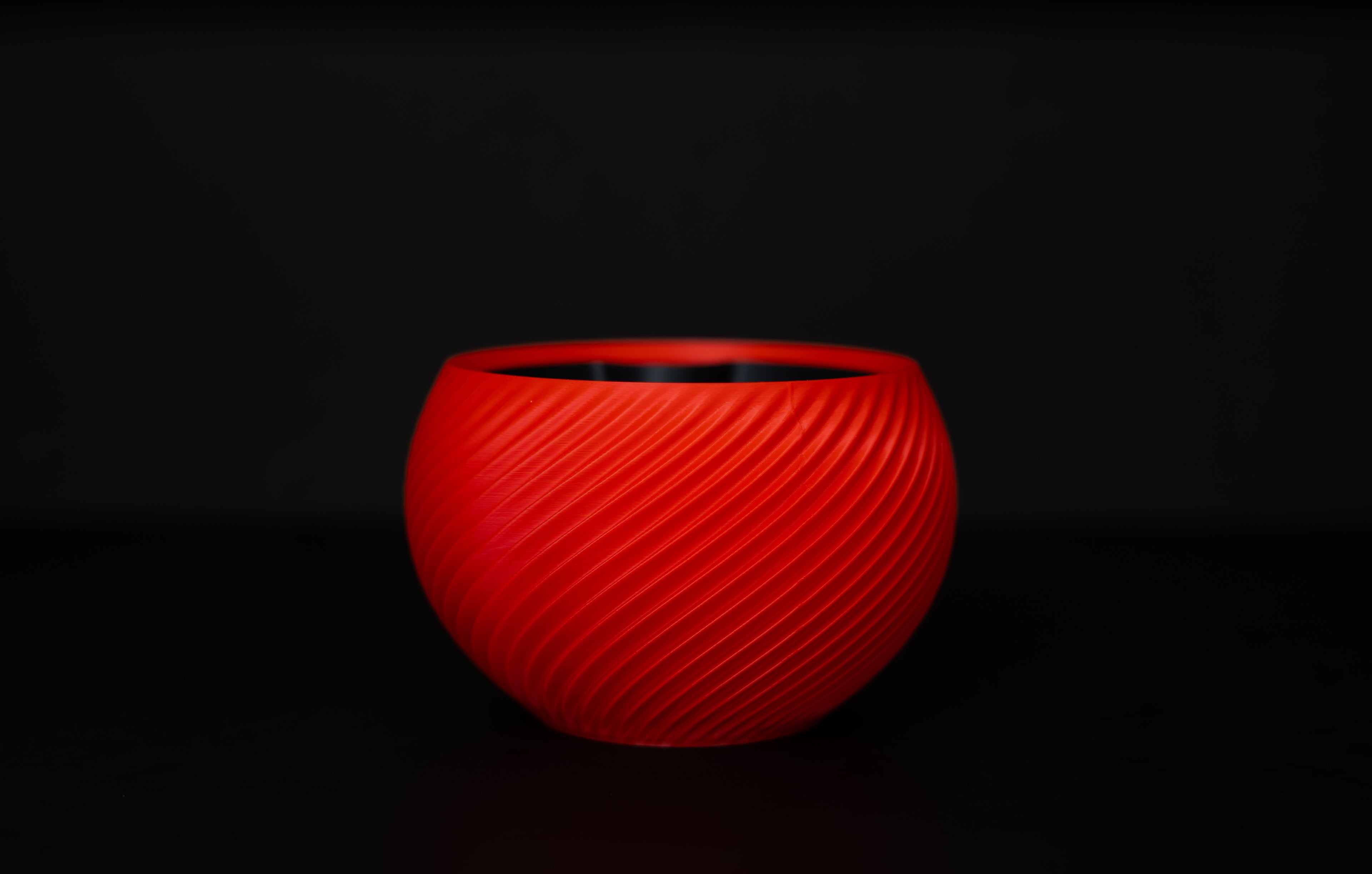 Modern Textured Planter Pot -  Decorative Indoor Bowl