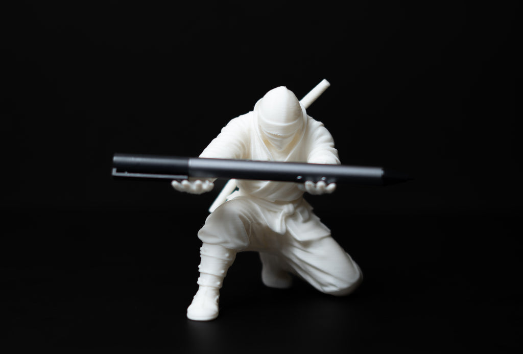 Ninja Pen Holder – Cool Desk Organizer for Office & Study Table