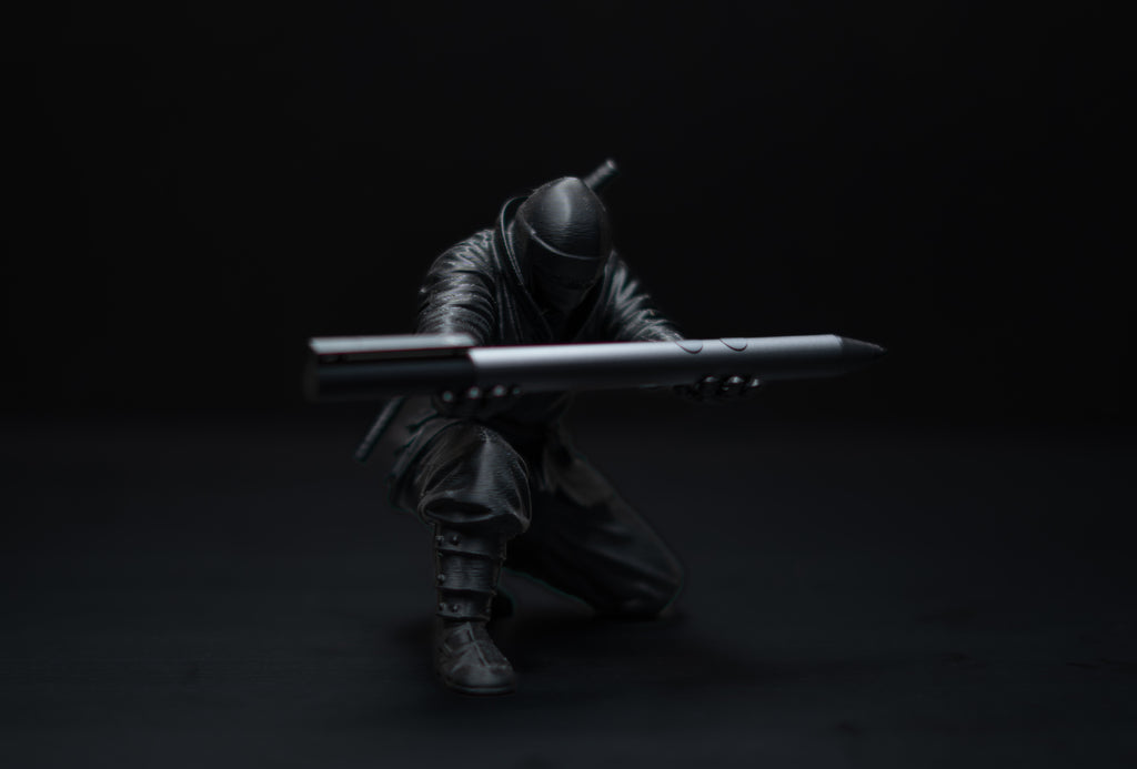Ninja Pen Holder – Cool Desk Organizer for Office & Study Table