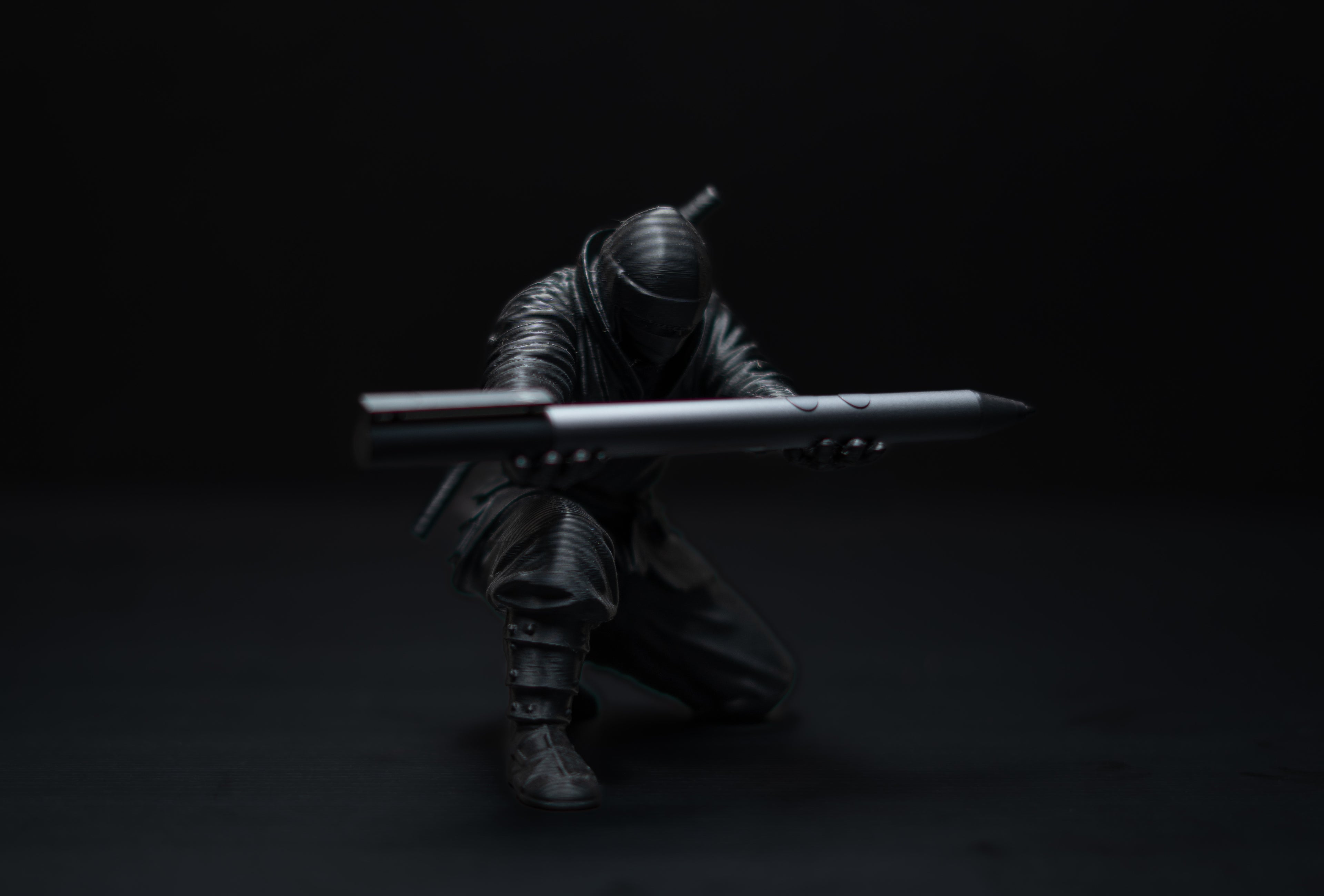 Ninja Pen Holder – Cool Desk Organizer for Office & Study Table